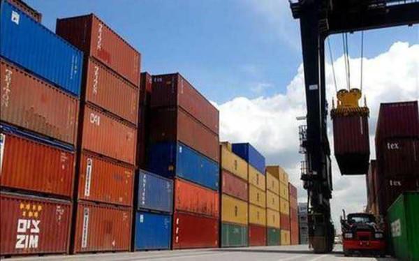 Contenedores de exportación.