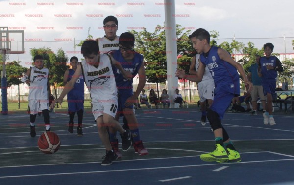 Propina Escuela Náutica zancadilla a Halcones de TecMileno en la Copa de Baloncesto Halcones
