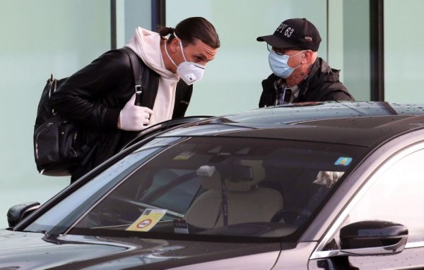 Zlatan Ibrahimovic, jugador del AC Milan.