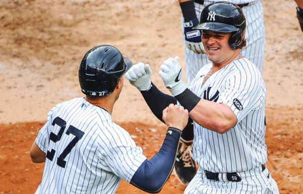 Los Yanquis apelaron a su poderío ofensivo para doblegar a los Marlins. (Twitter @Yankees)
