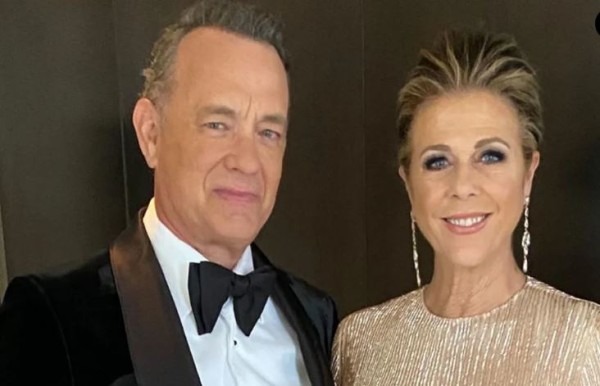 Tom Hanks y Rita Wilson.