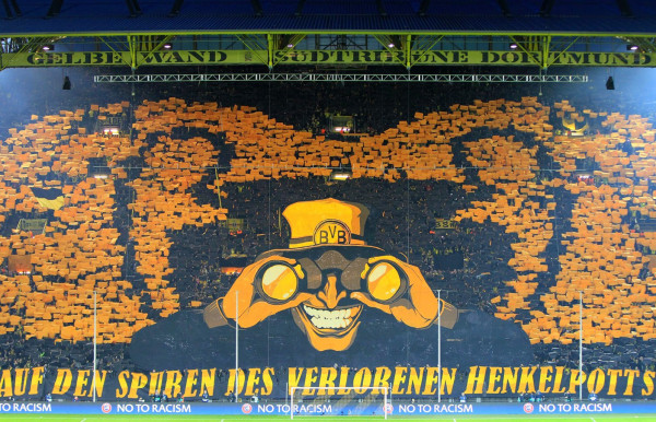 Graderío sur del estadio de Dortmund permanecerá vacío