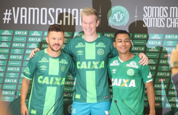 Los nuevos refuerzos del Chapecoense.