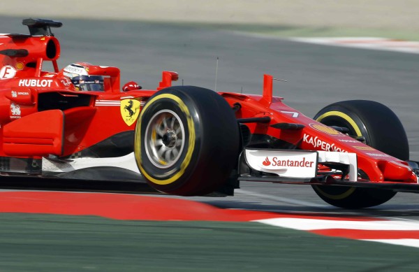 Kimi Raikkonen dominó con tiempo de 1 minuto, 22.872 segundos.