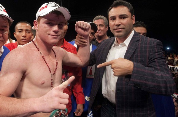 Canelo Álvarez demanda a Óscar de la Hoya y a DAZN por incumplimiento de contrato