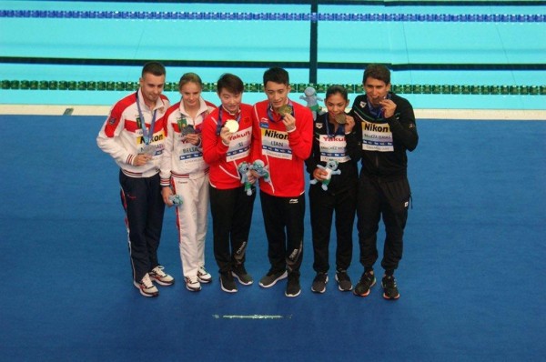 Diego Balleza y María José Sánchez logran medalla de bronce. (Foto: @CONADE)