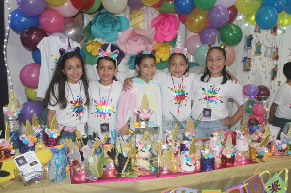 Aranza Amezcua, Maya Tirado, Katia Segura, Zoé González y Ximena Trejo