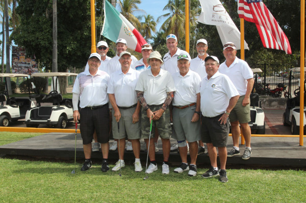 El equipo de Marina Mazatlán, durante su participación.