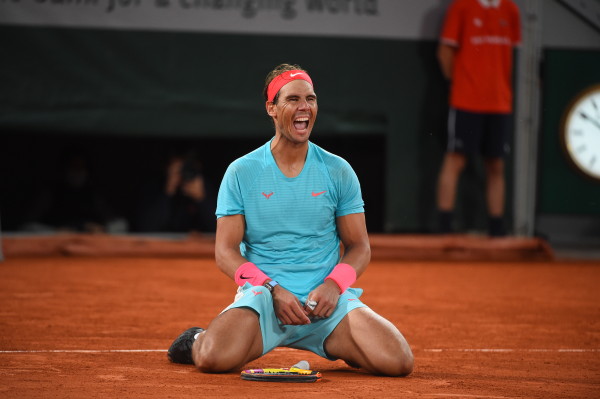 Rafael Nadal tuvo una avasallante victoria. Foto: Twitter @rolandgarros