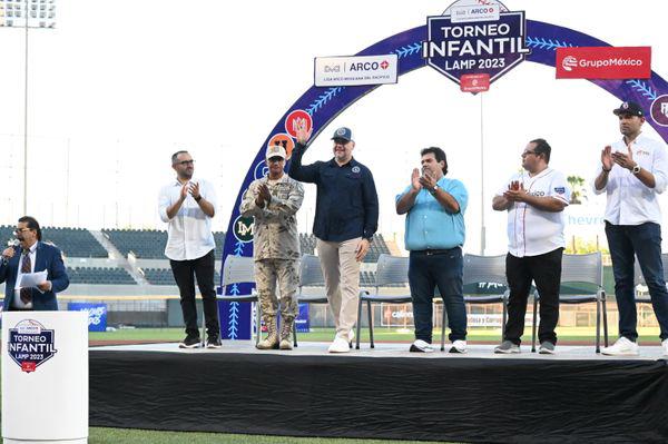 Inauguran en Obregón Torneo Infantil LMP