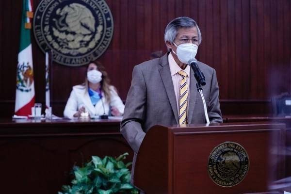 Horacio Lora Oliva, presidente de la Comisión de Puntos Constitucionales y Gobernación del Estado de Sinaloa