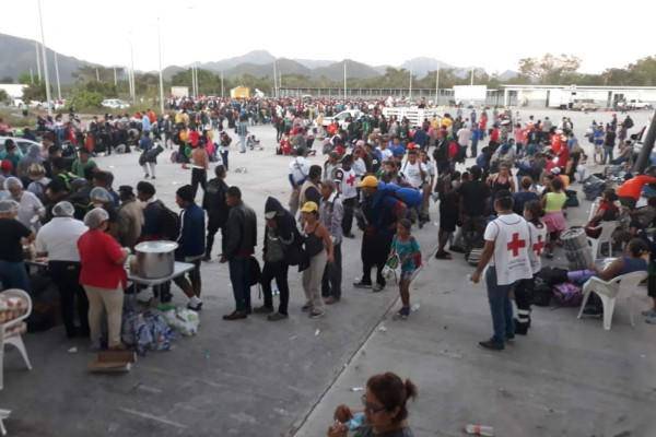 En 2018, una caravana migrante que buscaba llegar a la frontera con Estados Unidos cruzó por Sinaloa.