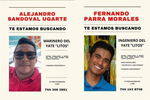 En Acapulco, familias buscan todavía a los desaparecidos por el huracán Otis.