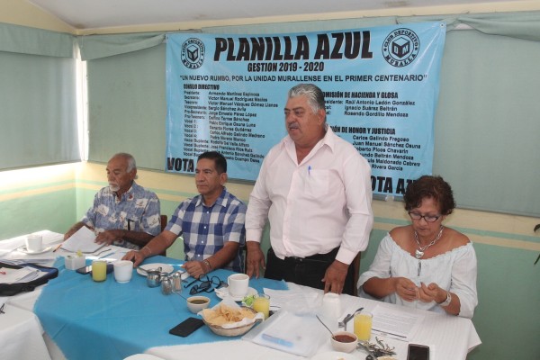La Planilla Azul presenta sus objetivos de salir electa.