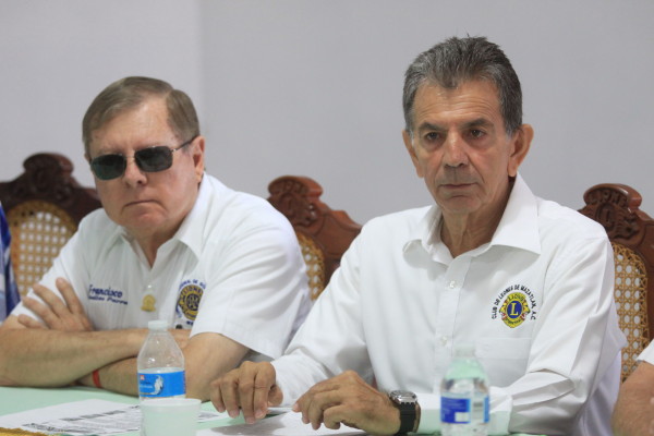 Arturo Martínez Sandoval, presidente del Club de Leones Mazatlán.
