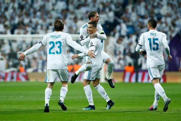 Cristiano Ronaldo celebra uno de sus goles.