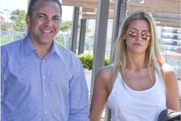 Cristian Castro pasea con su nueva novia en Urugay.