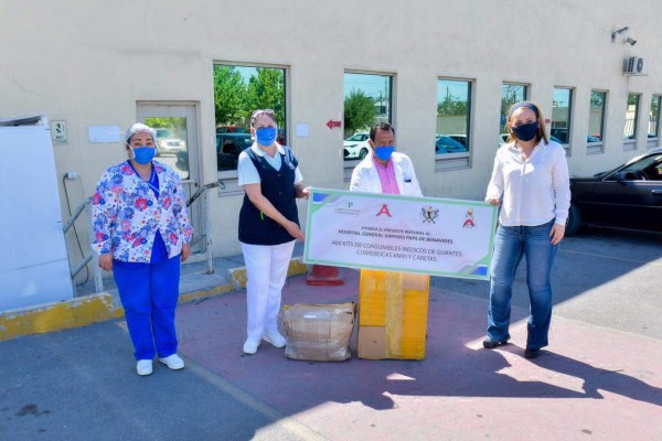 Inician entregas de apoyos del programa social de Joakim Soria, Fundación Pape y Acereros de Monclova