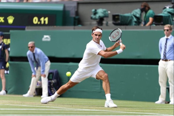 Federer se mete a cuartos de final en Wimbledon
