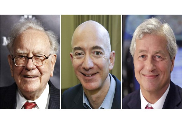 Amazon, JPMorgan y Berkshire crearan empresa sanitaria que atenderá a sus empleados por un menor costo