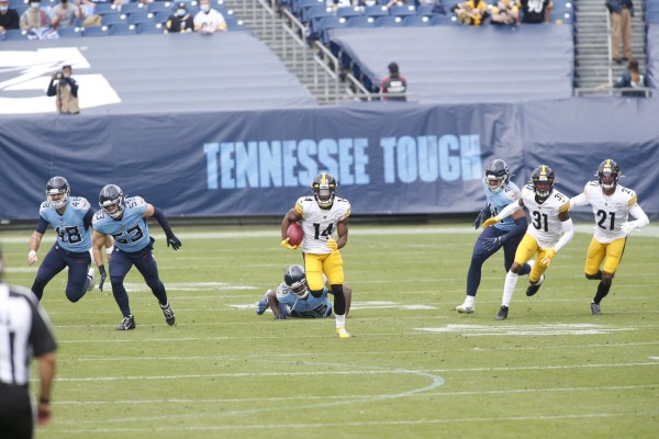 Los Steelers se impusieron a los Titans en duelo donde terminó un invicto. (Twitter @steelers)