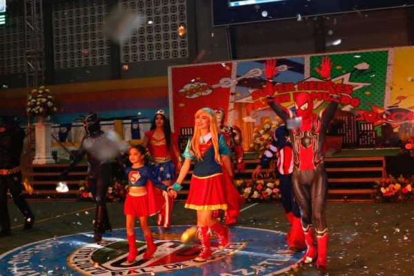 La aparición de los personajes de las aventuras favoritas se dio en la inauguración de la Copa ICO 2019.