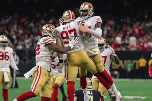 Los 49ers de San Francisco se quedaron con el triunfo en dramático juego ante los Saints de Nueva Orleans.