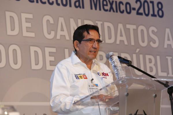 El PAS seguirá apoyando a Estrada y al ‘Químico’ Benítez: Cuén Ojeda