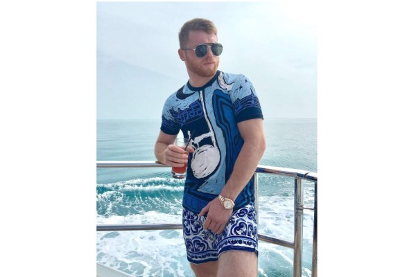 Saúl Canelo Álvarez.