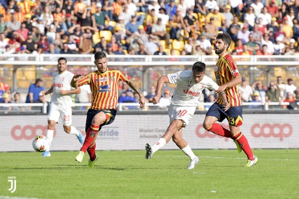 La Juventus deja ir puntos al empatar 1-1 con el Lecce