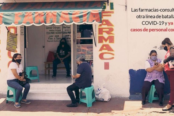 Consultorios de farmacias en México han atendido a 36 mil pacientes con cuadros de Covid-19