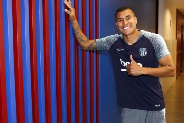 Jeison Murillo se viste de azulgrana.