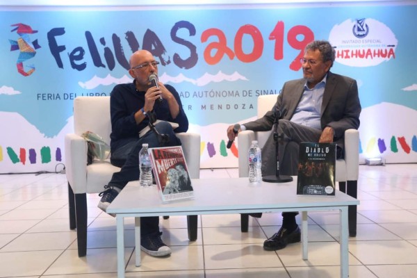 Francisco Haghenbeck y Élmer Mendoza.