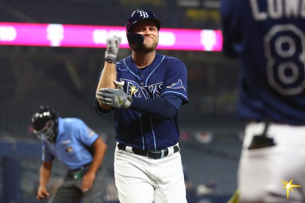 El bateo de los Rays de Tampa Bay se desató ante los Yanquis de Nueva York. (Twitter @RaysBaseball)