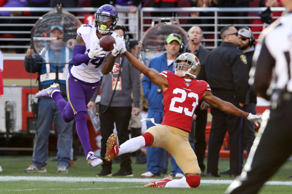 Los San Francisco 49ers derrotan a los Minnesota Vikings. (Foto: Twitter @Samul_Prieto)