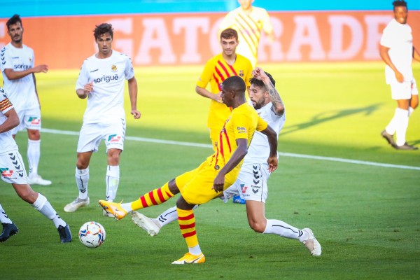 Barcelona derrota por 3-1 al Nàstic Tarragona. Foto: Twitter @FCBarcelona_es