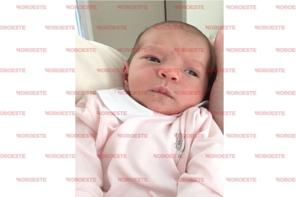 Amaïa Laetitia Hank Coppel, una bebita muy esperada.