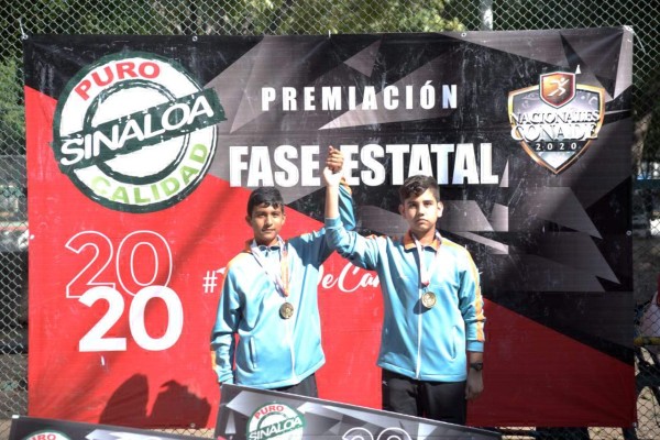 Los mazatlecos fueron los máximos ganadores de oro en la justa estatal.