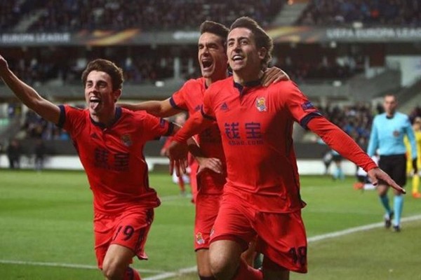Avanza la Real Sociedad a la siguiente ronda de la Liga Europa