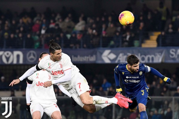 Juventus es sorprendido por el Hellas Verona en la Serie A