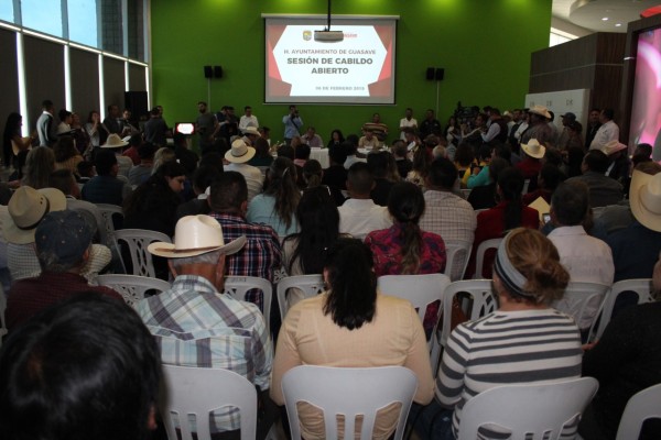 Cabildo abierto, letra muerta en Guasave