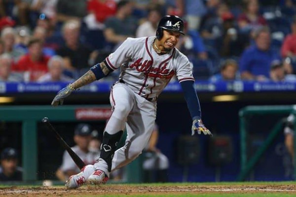 Johan Camargo, de Bravos de Atlanta, queda fuera el resto del año