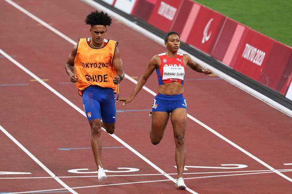 Omara Durán le dio a Cuba una medalla de oro en los Paralímpicos de Tokio 2020.