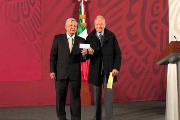Andrés Manuel López obrador y Alejandro Gertz Manero.