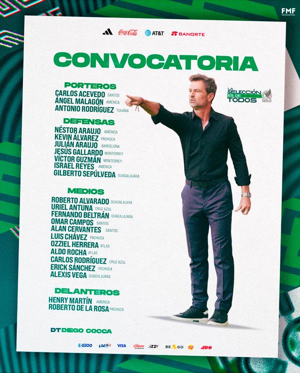 $!Ozziel Herrera, entre los convocados por Cocca vs. EU