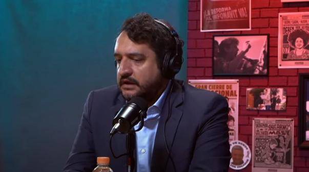 La última vez que se había visto en público a Andrés Manuel López Beltrán, fue en junio cuando participó en un podcast.