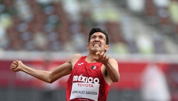 Sinaloense Jorge Benjamín González finaliza quinto en salto de los Paralímpicos de Tokio