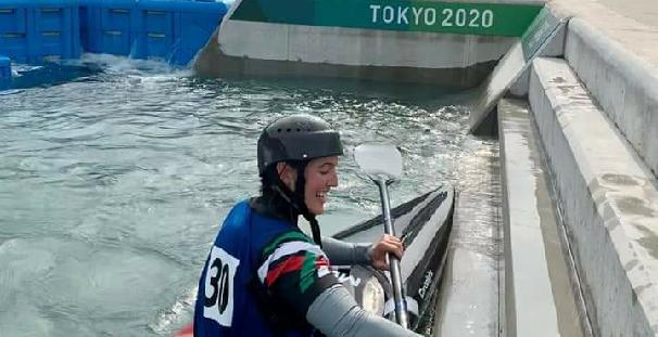 Mexicana Sofía Reinoso avanza a la semifinal en canotaje slalom de Tokio 2020