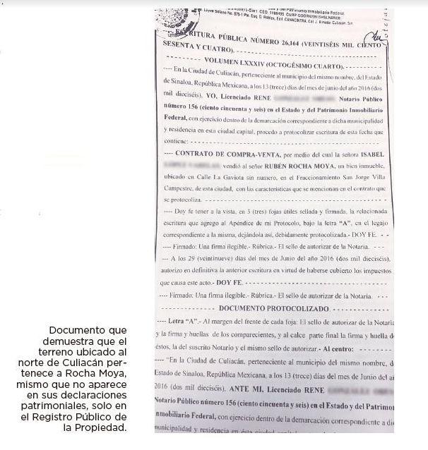 $!Declara Rocha una casa, tiene 2 más y un terreno