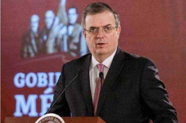 El secretario de Relaciones Exteriores, Marcelo Ebrard.